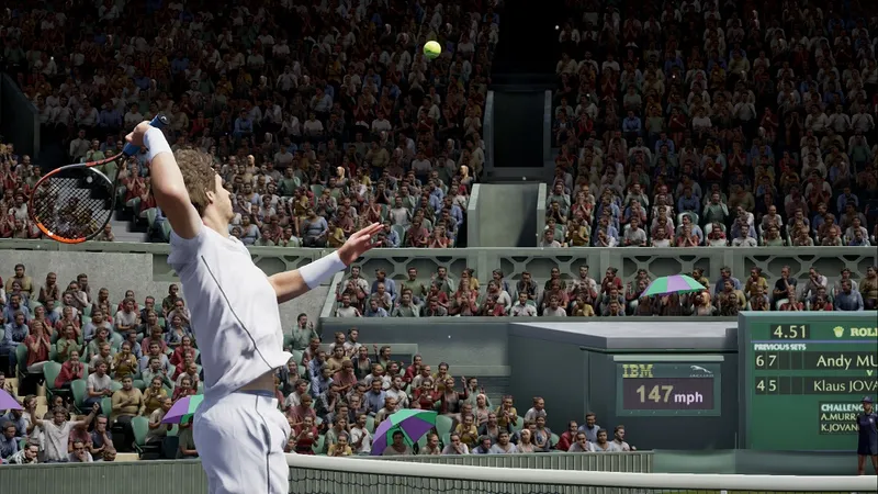 Andy Murray Aces His First Virtual Reality Wimbledon Tennis Experience