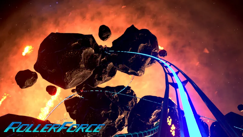 'Rollerforce' is a VR Arcade Shooter from the Creators of 'iOmoon'