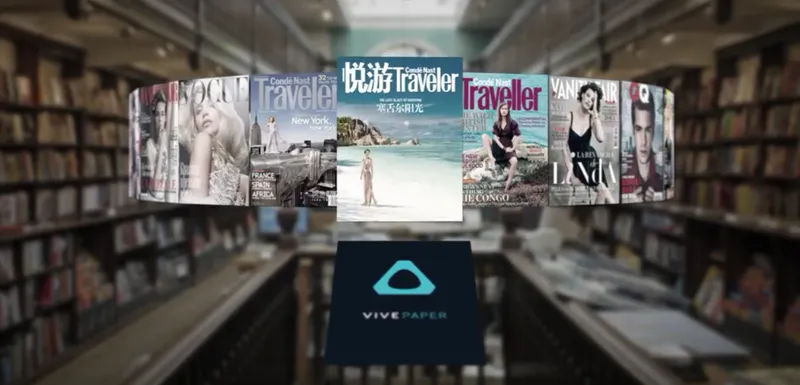 'Vivepaper' Is HTC's Immersive Reading Experience That Mixes AR With VR