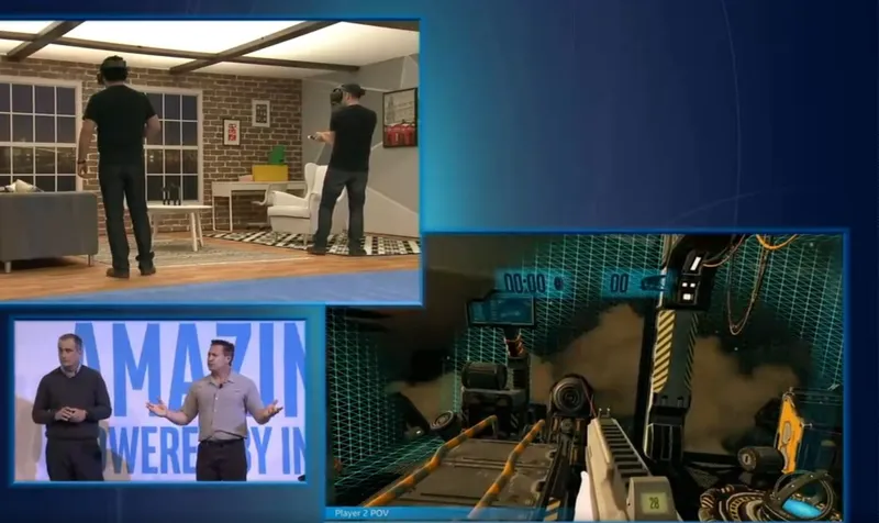 Project Alloy Debuts Multiplayer Merged Reality Gaming, Shipping in Q4 2017