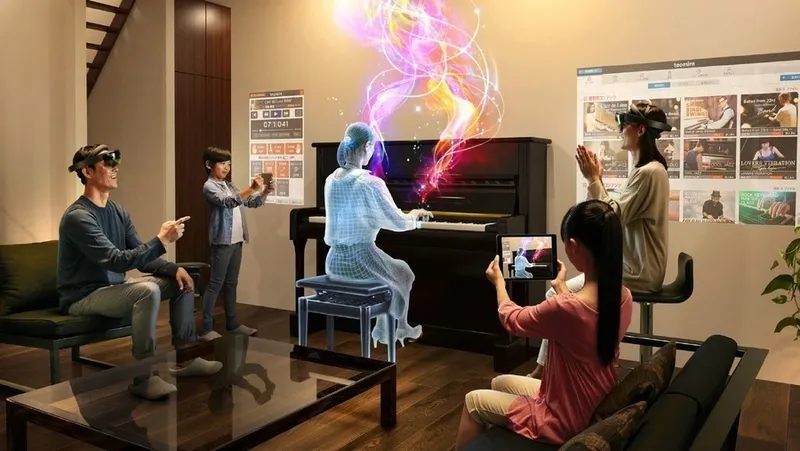 Teomirn Is A HoloLens App That Teaches You To Play The Piano