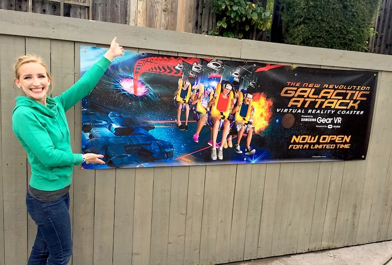 New Six Flags VR Coaster Is Interactive, Uses Passthrough Camera