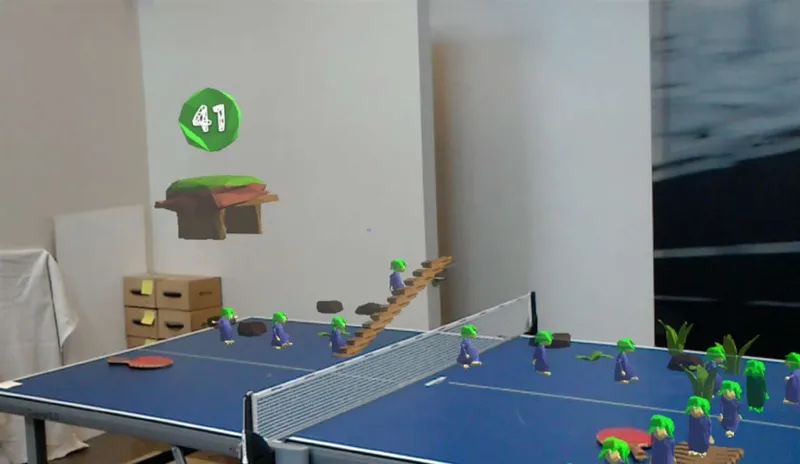 HoloLems Brings Lemmings To The Real World Via HoloLens