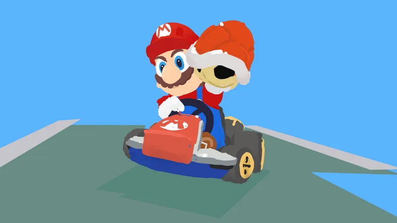 Daily VR Sketch: Mario Kart 8 Deluxe