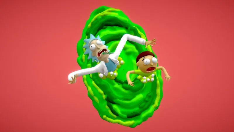 Daily VR Sketch: Rick & Morty