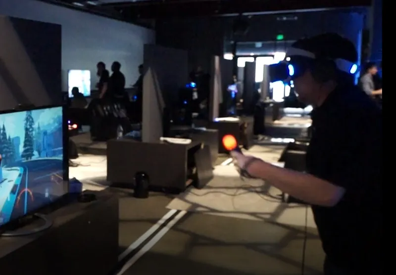 Watch Some Blistering Fast Gameplay in VR Racing Game Sprint Vector