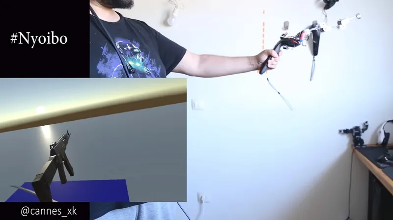 This VR Controller Mod Shifts Weight To Simulate Objects