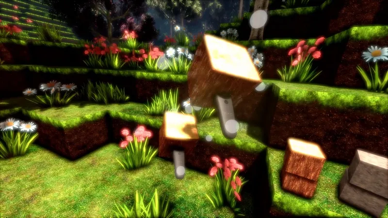 CyubeVR Combines Realistic Visuals With Procedural Voxel Worlds