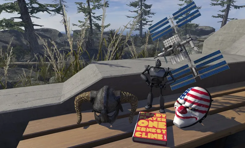 Skyrim VR, Ready Player One Collectibles Come To SteamVR Home