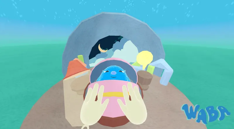 Meet Waba: A Squishy VR Friend Available Now On Oculus And Steam