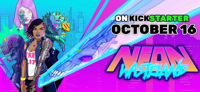 Neon Wasteland Is A Gory Animated AR Comic Book