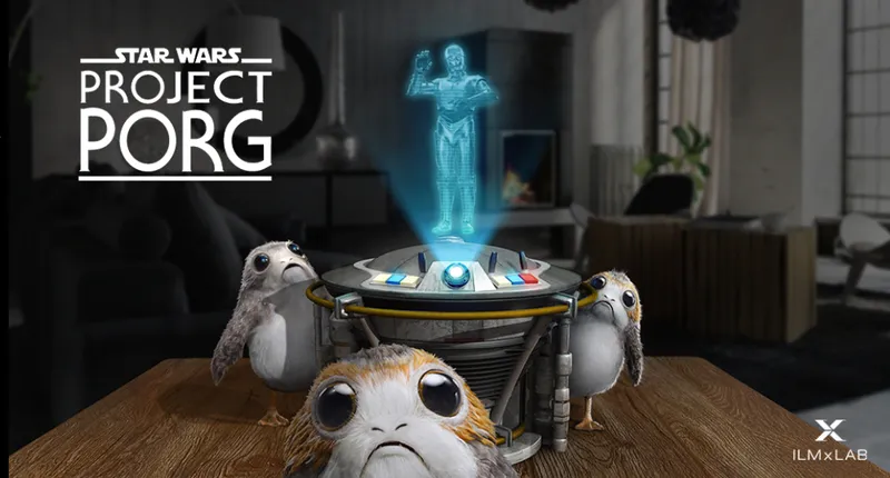 Star Wars: Project Porg Coming To Magic Leap One From ILMxLab