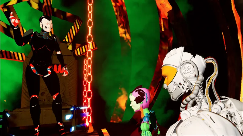 Orion13 Is A Neon-Soaked Story-Based Adventure With Self-Aware Robots