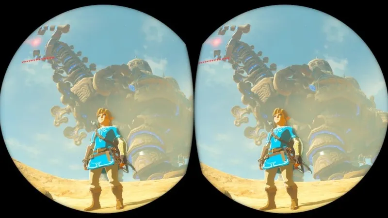 Nintendo Releases First Zelda: Breath of the Wild VR Screenshots