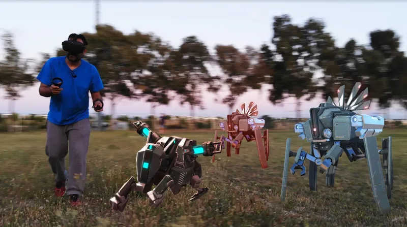 Watch This Guy Actually Walk Through An Apex Construct Level On Quest