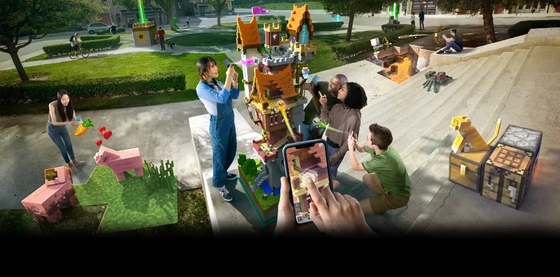 Minecraft Earth Is An All-New AR Game For Mobile