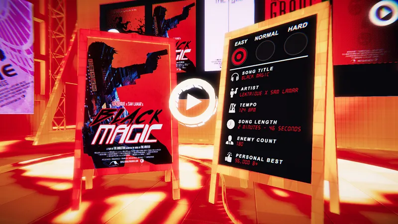 Watch Pistol Whip's Deadeye Mode And First Five Levels In Mixed Reality Videos