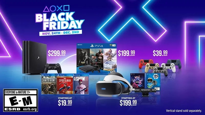 PSVR Black Friday Deals Include Headset Bundles For $199/$249