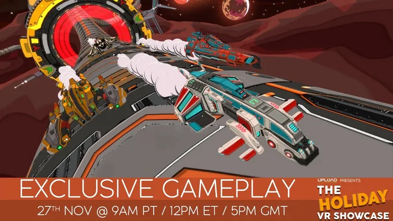 Get A First Look At Radial-G Oculus Quest Gameplay At The Holiday VR Showcase!