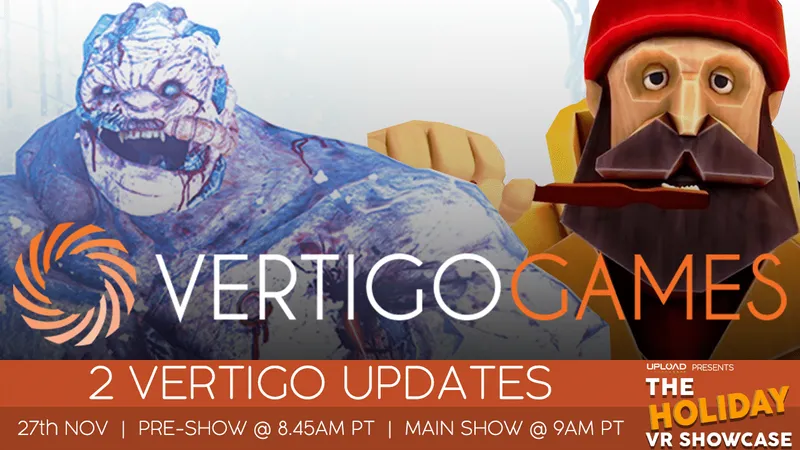 Catch Up With Vertigo Games At The Holiday VR Showcase On Wednesday!