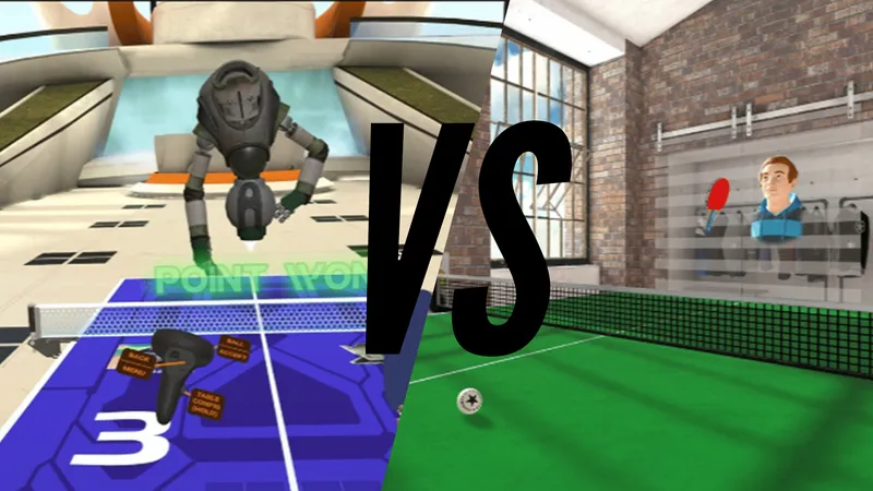 The Best Oculus Quest Pong Pong Game: Eleven: Table Tennis vs Racket Fury