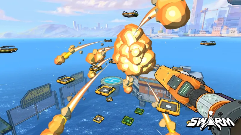 Swarm Is An Agile Arcade Shooter Coming To Quest And PC Soon