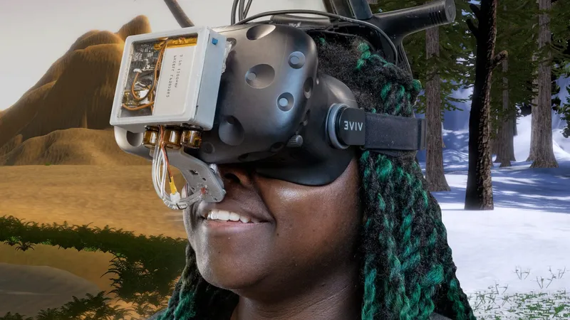 University Project Shows Hot And Cold Temperature Change VR Research