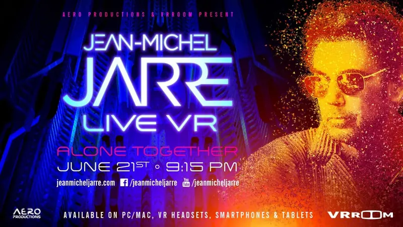 French Electronic Musician Jean-Michel Jarre To Perform In VRChat This Weekend