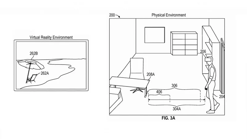 Apple Files Patent For Its Own VR Boundary System
