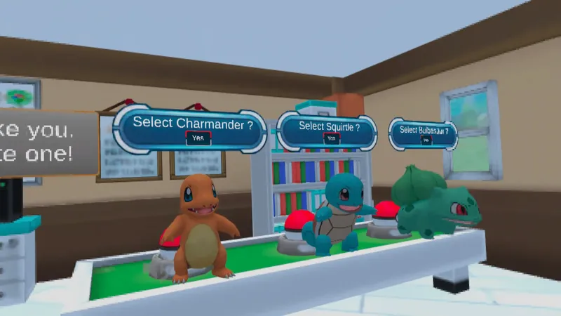 Watch: Free Pokemon VR SideQuest Game Has Evolved Into Something Special