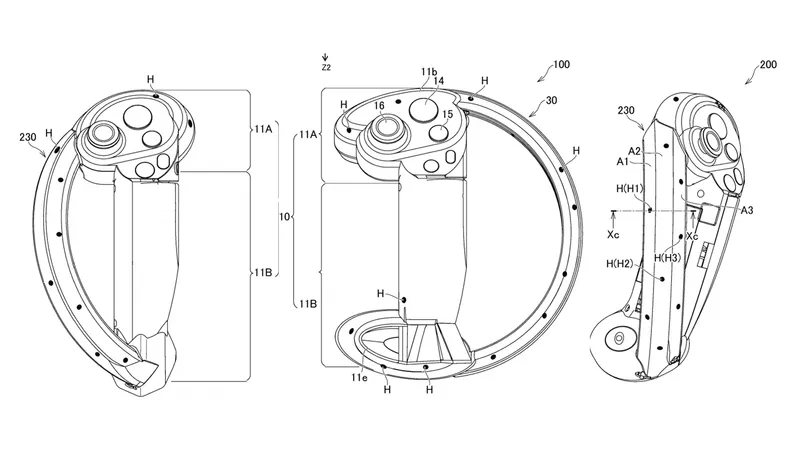 New PSVR Controllers Show Inside-Out Tracking, Index-Like Design In Fresh Patent