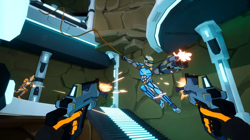 Grapple Tournament Is A VR Shooter Featuring Grappling Hook Combat