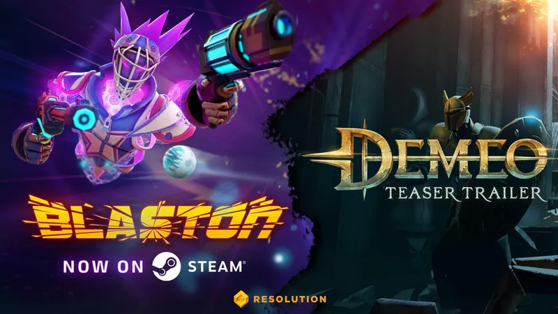Resolution's Blaston Hits PC VR Today, New Demeo Concept Art Revealed