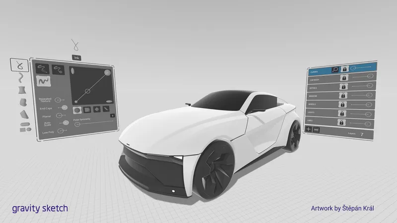 Gravity Sketch's Art Creation Platform Goes Free, Even On Oculus Quest