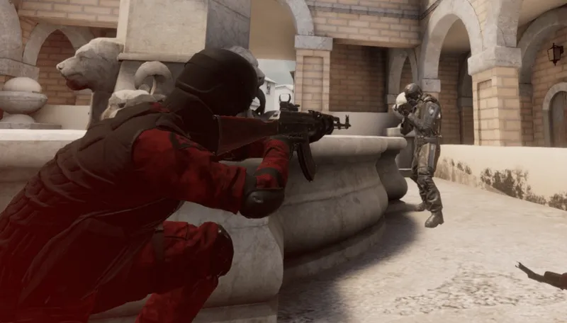 Watch: Alvo VR Shooter PSVR Gameplay With PS Aim Controller