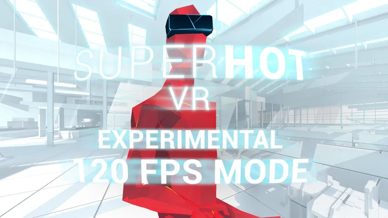 Superhot VR Gets Super Smooth With 120 Hz On Oculus Quest 2