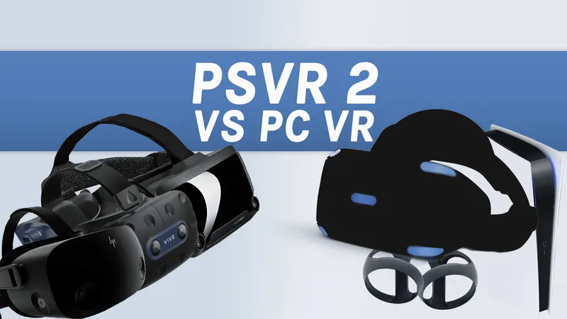 Kayak VR: Mirage Graphics Comparison – PSVR 2 vs PC VR 