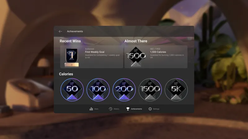 Quest v42 Update: Oculus Move Achievements, More Parental Controls