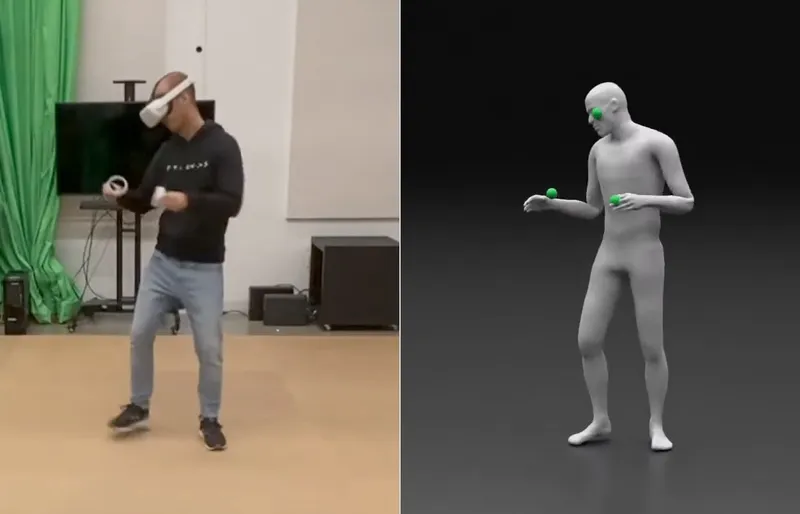 Meta AI Research: Quest 2 Body Pose Estimation Without Trackers
