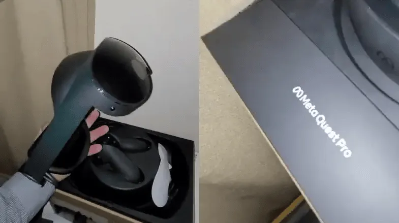 Meta Quest Pro Design & Packaging Leaked In Unboxing Video