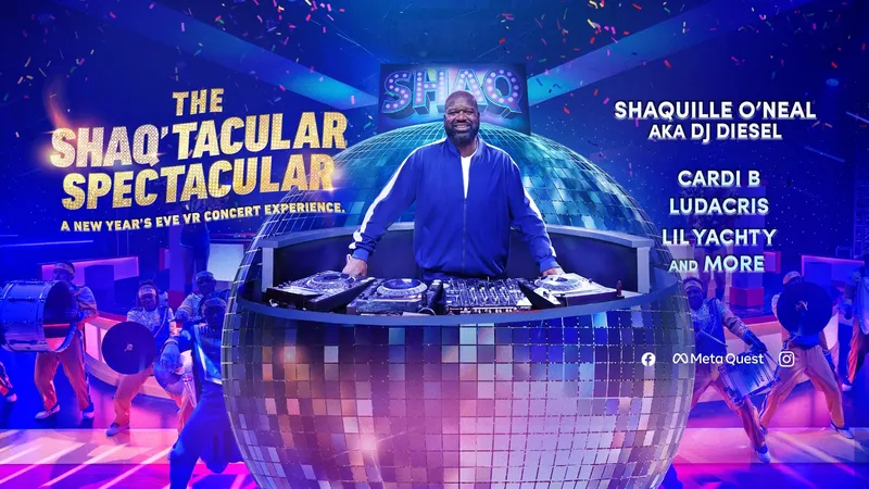 Horizon Worlds Celebrates New Year's Eve With Shaq