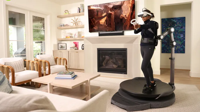 Omni One VR Treadmill Begins Shipping To Early Investors