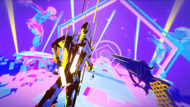 Pistol Whip Nobody Wants You scene