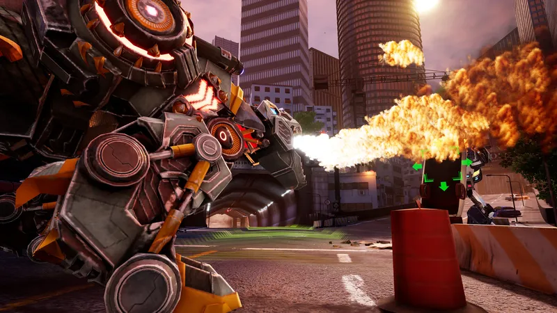 Transformers Beyond Reality screenshot on PSVR 2