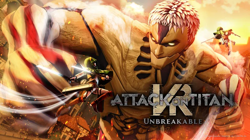 Attack on Titan VR: Unbreakable key art