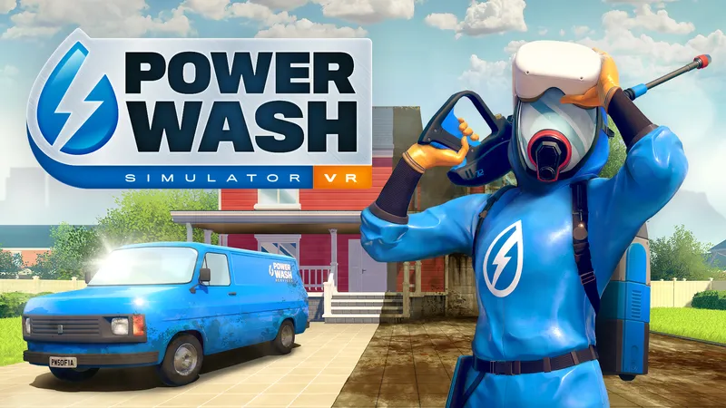 PowerWash Simulator VR key art