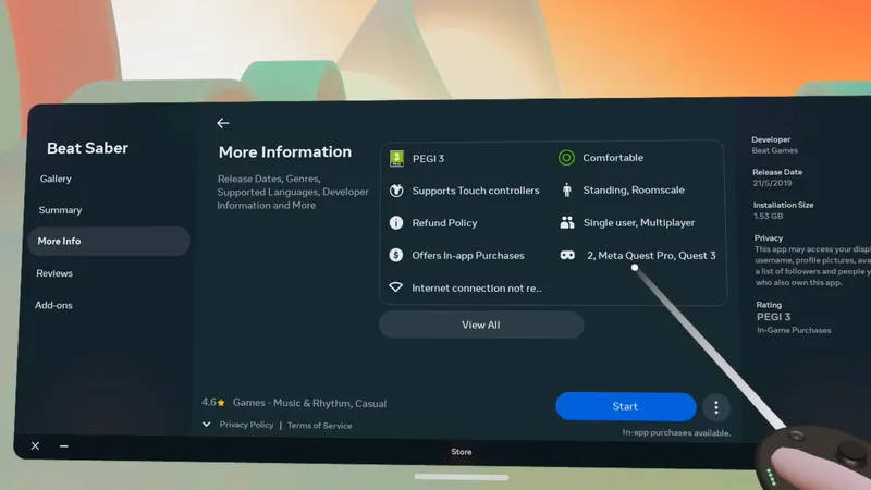'Quest 3' Suddenly Listed As Supported By All Store Apps