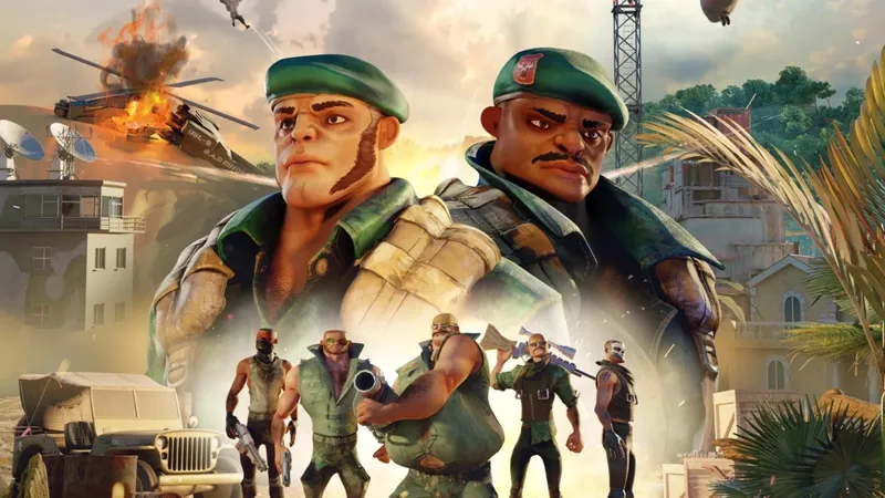 Operation Wolf Returns: First Mission VR key art