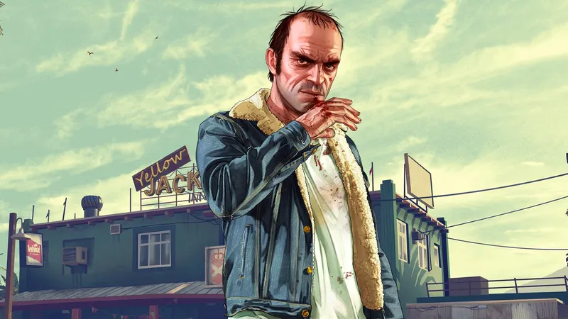 Grand Theft Auto 5 Trevor Artwork