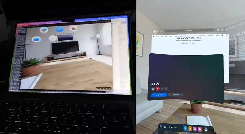 Tinkerers Get Apple's visionOS Simulator Displaying On Meta Quest Pro